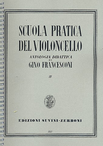 Scuola pratica del violoncello vol.3&nbsp;&nbsp;&nbsp;&nbsp;