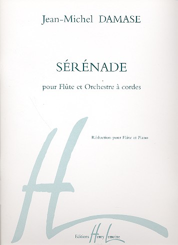 Sérénade pour flute et orchestre à cordes&nbsp;&nbsp;pour flute and piano&nbsp;&nbsp;