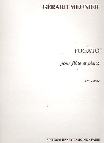 Fugato pour flute et piano    