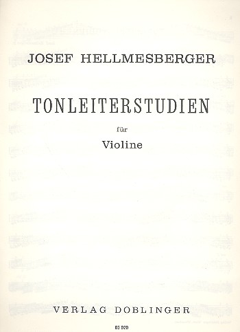 Tonleiterstudien  für Violine  