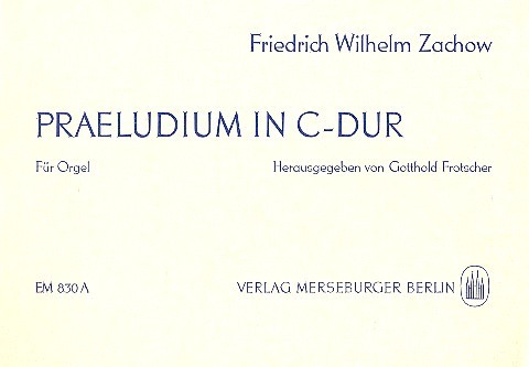 Präludium C-Dur  für Orgel  
