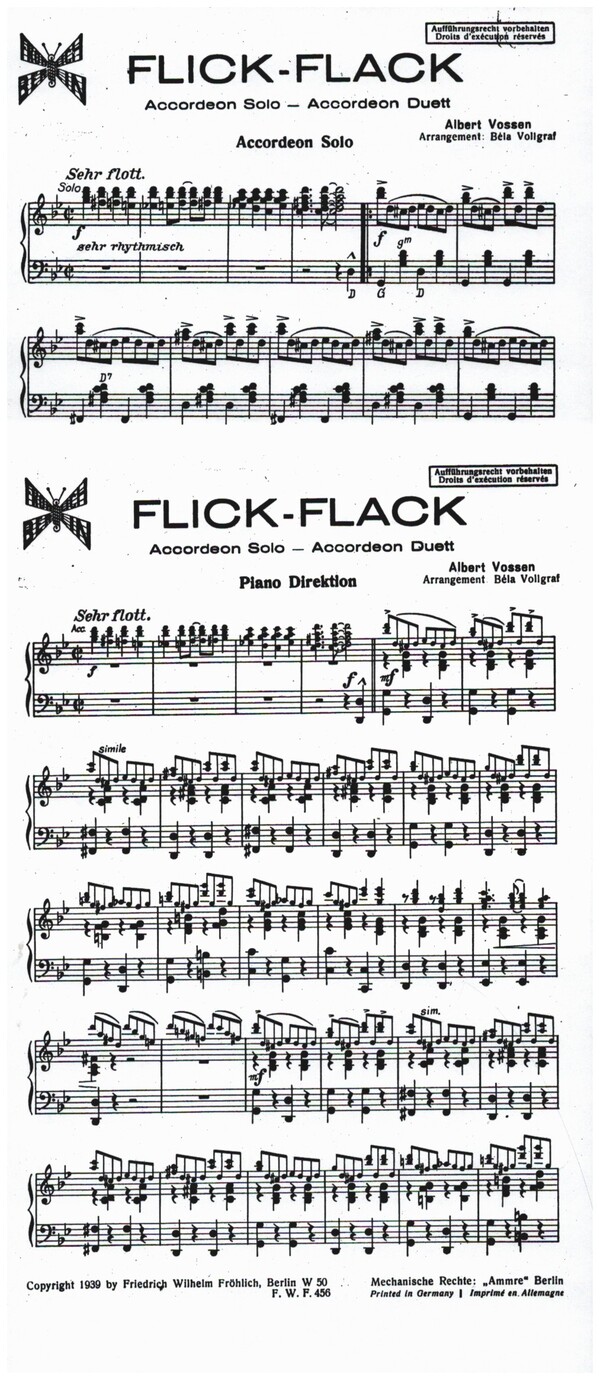 Flick-Flack: für  Salonorchester  (Kopie)