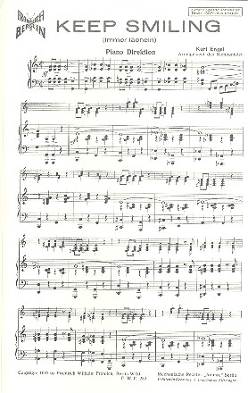 Keep Smiling für Xylophon&nbsp;&nbsp;und Klavier&nbsp;&nbsp;