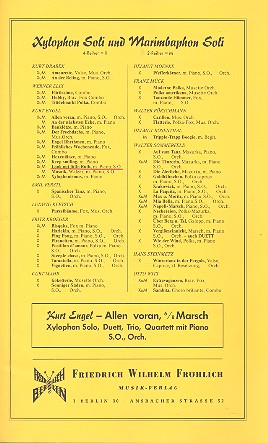 Look Out Little Ruth: &nbsp;&nbsp;für Salonorchester mit Xylophon solo&nbsp;&nbsp;