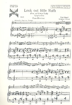 Look out little Ruth  für Klavier  