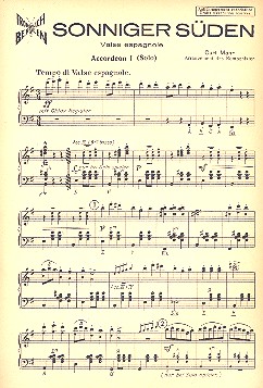 Sonniger Süden  für Akkordeon  