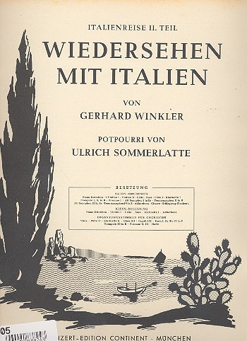 Wiedersehen mit Italien:  für Combo  