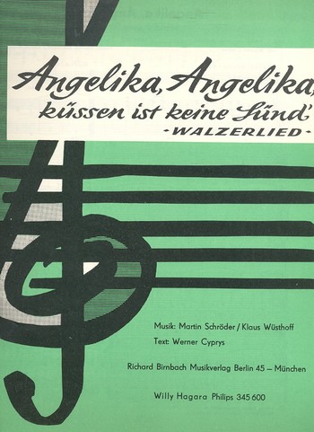 Angelika Angelika Küssen ist:  für Klavier  