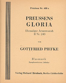 Preussens Gloria: für Blasorchester    