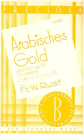 Arabisches Gold: für Salonorchester    