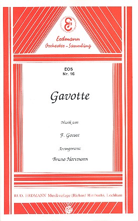 Gavotte D-Dur:  für Salonorchester  