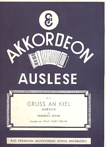 Gruss an Kiel&nbsp;&nbsp;für Akkordeon&nbsp;&nbsp;