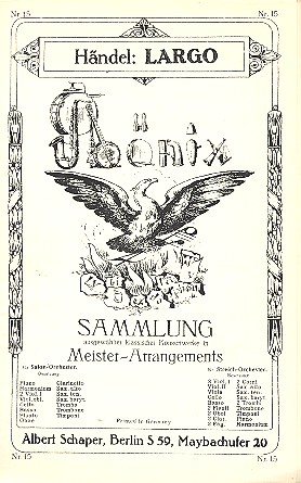 Largo: für Salonorchester&nbsp;&nbsp;&nbsp;&nbsp;