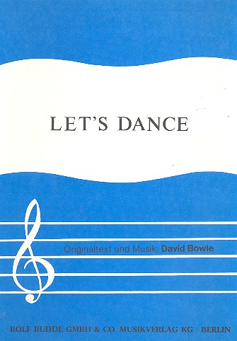 Let's dance:  Einzelausgabe Gesang und Klavier  (antiquarisch)