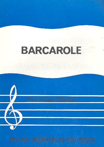 Barcarole  für Klavier  
