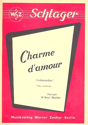 Charme d'Amour: Einzelausgabe  für Klavier  