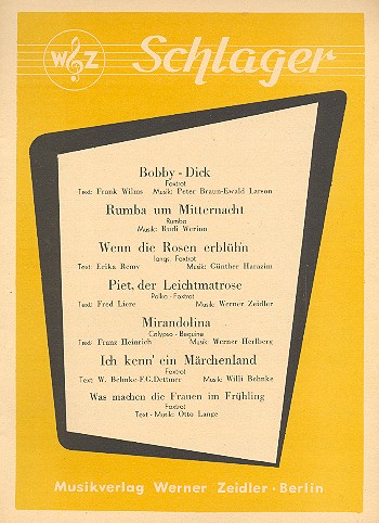 Schlager Band 7  für Klavier  