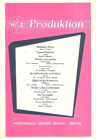 Produktion Band 21  für Klavier  