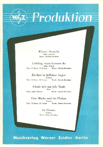 Produktion Band 19  für Klavier  