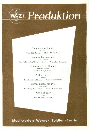 Produktion Band 12  für Klavier  