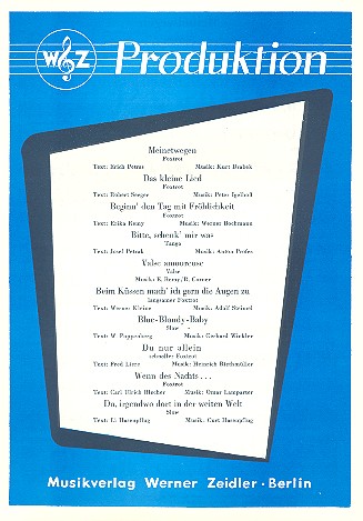 Produktion Band 4  für Klavier  