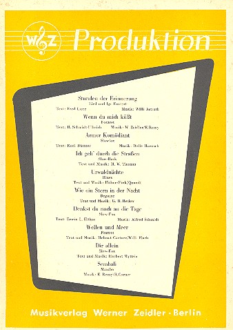 Produktion Band 3  für Klavier  