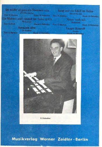 Seemannslieder: für  Gesang/Klavier/Gitarre  