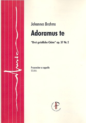 Adoramus te  für Frauenchor a cappella  Partitur (la)
