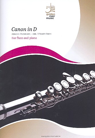 Canon in D  for flute and pinao  