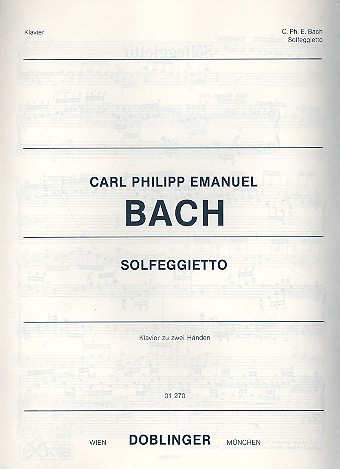 Solfegietto  für Klavier  