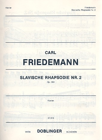 Slavische Rhapsodie Nr.2 op.269  für Klavier  