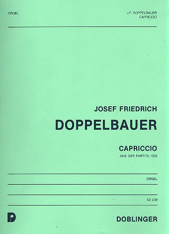 Capriccio&nbsp;&nbsp;für Orgel&nbsp;&nbsp;