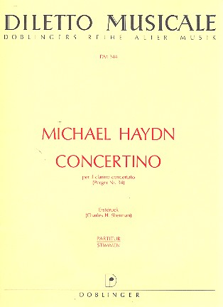 Concertino C-Dur Perger34 für Trompete  (Clarino) und Orchester  