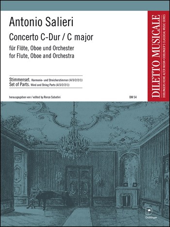 Concerto C-Dur  für Flöte, Oboe und Orchester  Stimmenset  (4-3-2-2-1)