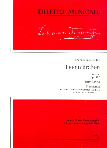 Feenmärchen op.112&nbsp;&nbsp;für Orchester&nbsp;&nbsp;Stimmensatz (Streicher 4-3-2-2-1)