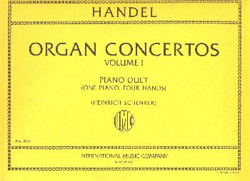 Organ Concertos vol.1 Nos.1-6&nbsp;&nbsp;for piano 4 hands&nbsp;&nbsp;