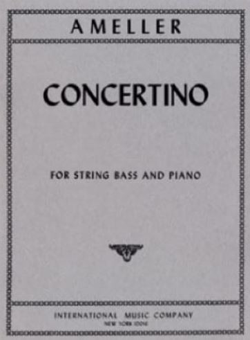 Concertino  Kontrabass und Klavier  Klavierauszug mit Solostimme