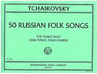 50 Russian Folks Songs&nbsp;&nbsp;for piano four hands&nbsp;&nbsp;