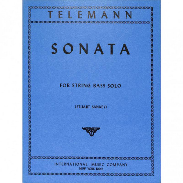 Sonata&nbsp;&nbsp;for string bass solo&nbsp;&nbsp;
