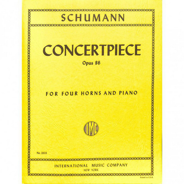 Concertpiece op.86&nbsp;&nbsp;for 4 horns and piano&nbsp;&nbsp;