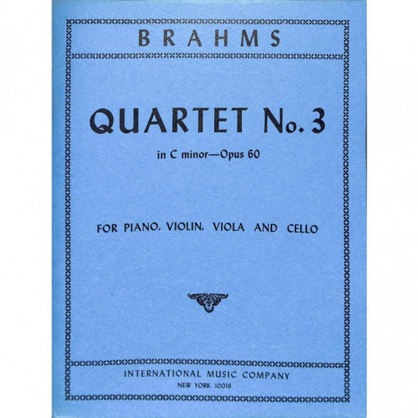 Quartet no.3 c minor op.60&nbsp;&nbsp;for violin and viola&nbsp;&nbsp;