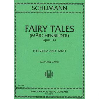 Fairy Tales - 4 Pieces op.113&nbsp;&nbsp;for viola&nbsp;&nbsp;