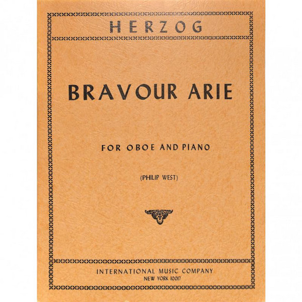 Bravour Arie&nbsp;&nbsp;for oboe and piano&nbsp;&nbsp;