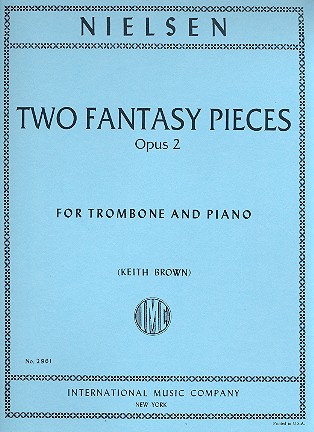 Fantasy Pieces op.2  for trombone and piano  