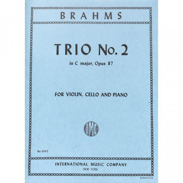 Trio no.2 C Major op.7&nbsp;&nbsp;for violin, cello and piano&nbsp;&nbsp;