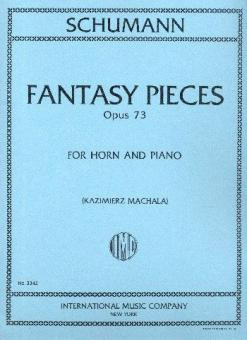 Fantasy Pieces op.73&nbsp;&nbsp;for horn and piano&nbsp;&nbsp;