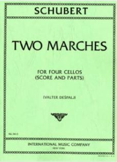 Two Marches&nbsp;&nbsp;for 4 cellos&nbsp;&nbsp;score and parts