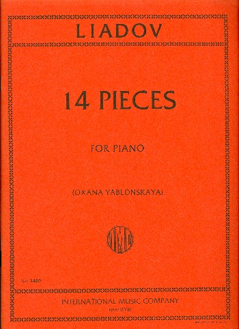 14 Pieces  for piano  