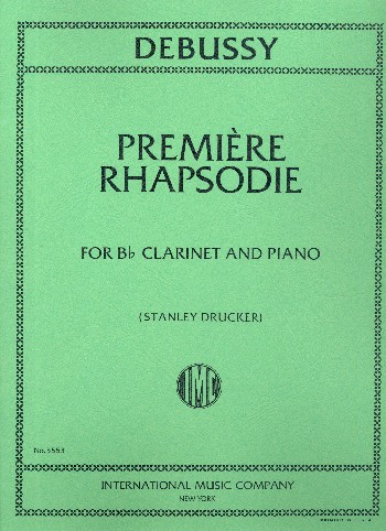 Rhapsody no.1&nbsp;&nbsp;for clarinet and piano&nbsp;&nbsp;