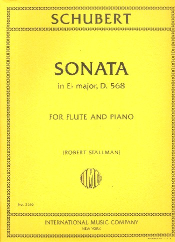 Sonata in Eb major D.568&nbsp;&nbsp;for flute and piano&nbsp;&nbsp;